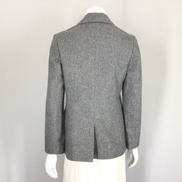 Rochas wool flannel jacket grey - Picture 2 of 10